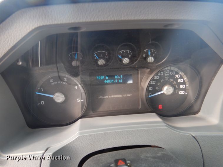 image for item DP0415 2015 Ford F750 Super Duty XLT  SuperCab flatbed truck