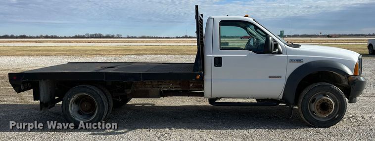 image for item DP0449 2005 Ford F450 Super Duty XL  flatbed truck