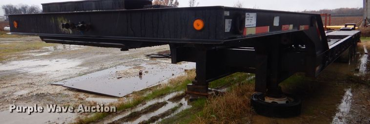 image for item DP8601 2009 Shop built  drop deck equipment trailer