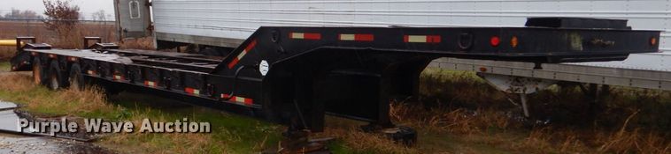 image for item DP8601 2009 Shop built  drop deck equipment trailer