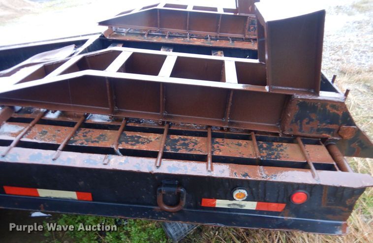 image for item DP8601 2009 Shop built  drop deck equipment trailer