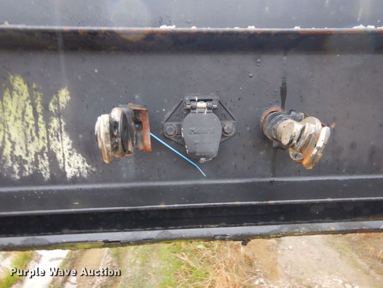 image for item DP8601 2009 Shop built  drop deck equipment trailer