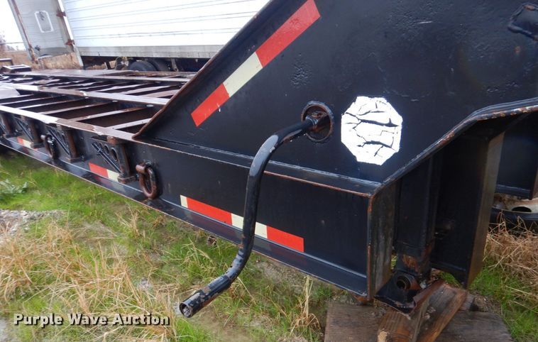 image for item DP8601 2009 Shop built  drop deck equipment trailer