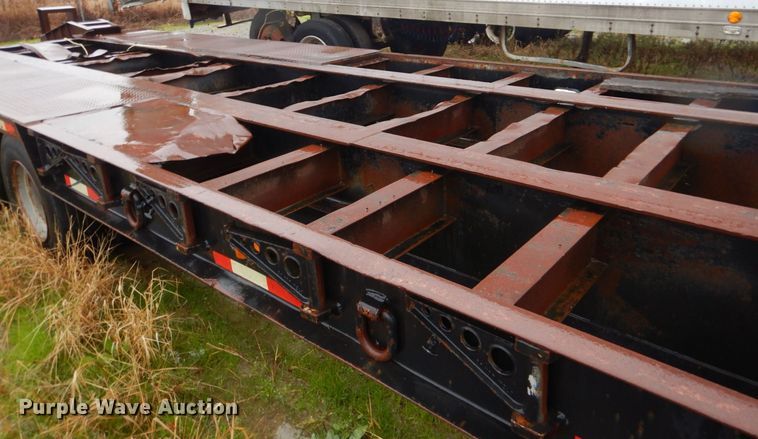 image for item DP8601 2009 Shop built  drop deck equipment trailer