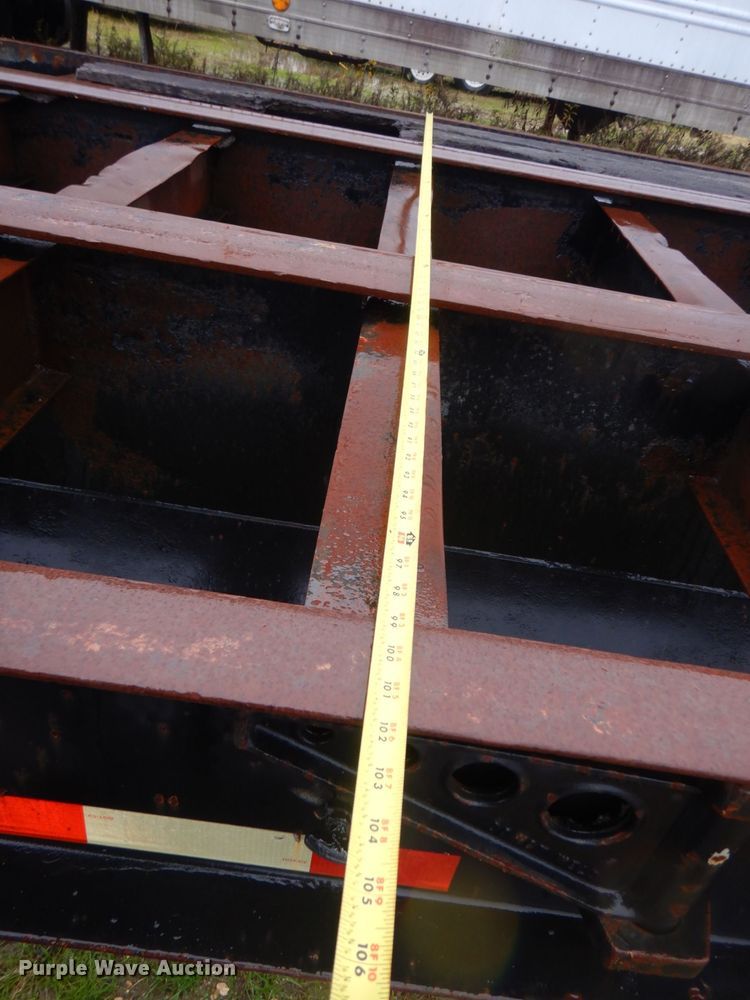 image for item DP8601 2009 Shop built  drop deck equipment trailer