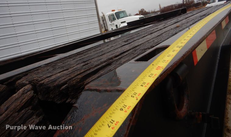 image for item DP8601 2009 Shop built  drop deck equipment trailer