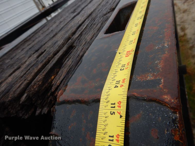 image for item DP8601 2009 Shop built  drop deck equipment trailer