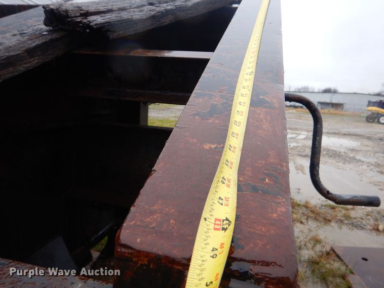 image for item DP8601 2009 Shop built  drop deck equipment trailer