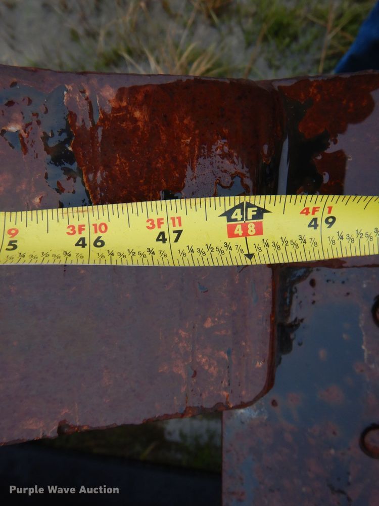 image for item DP8601 2009 Shop built  drop deck equipment trailer