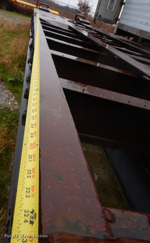 image for item DP8601 2009 Shop built  drop deck equipment trailer