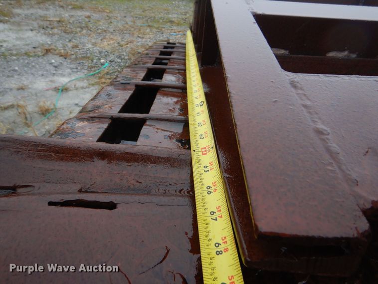 image for item DP8601 2009 Shop built  drop deck equipment trailer