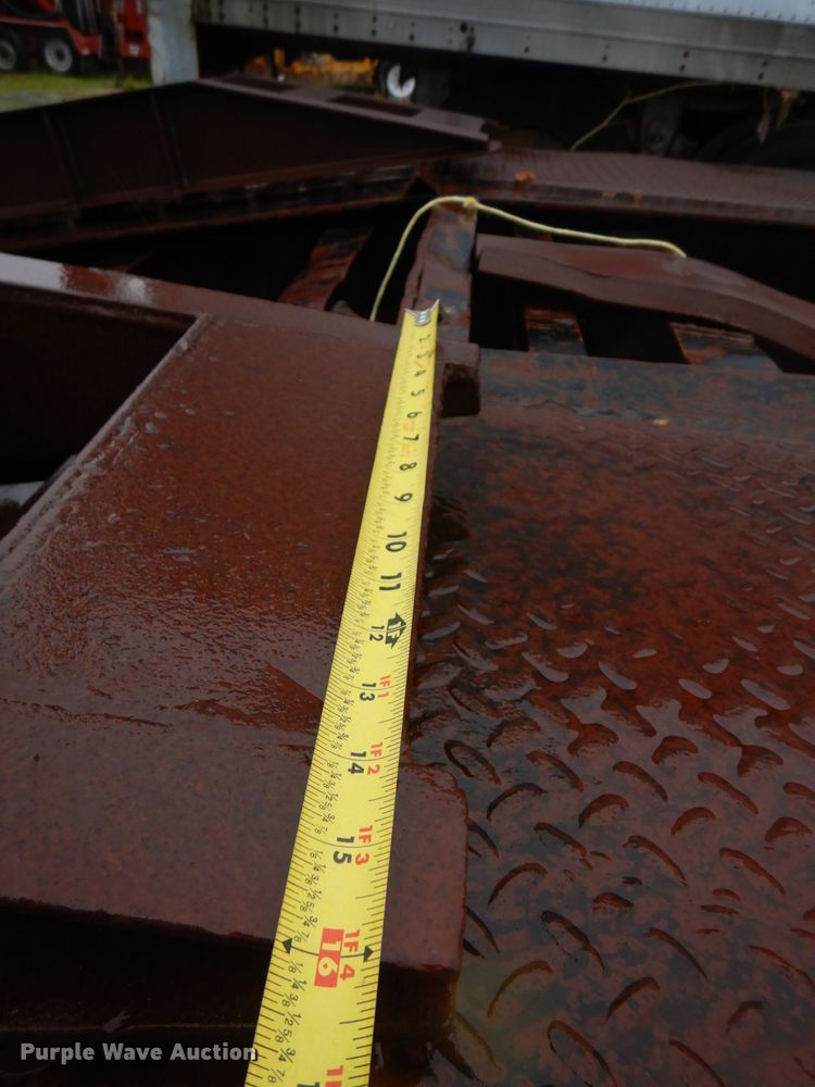 image for item DP8601 2009 Shop built  drop deck equipment trailer