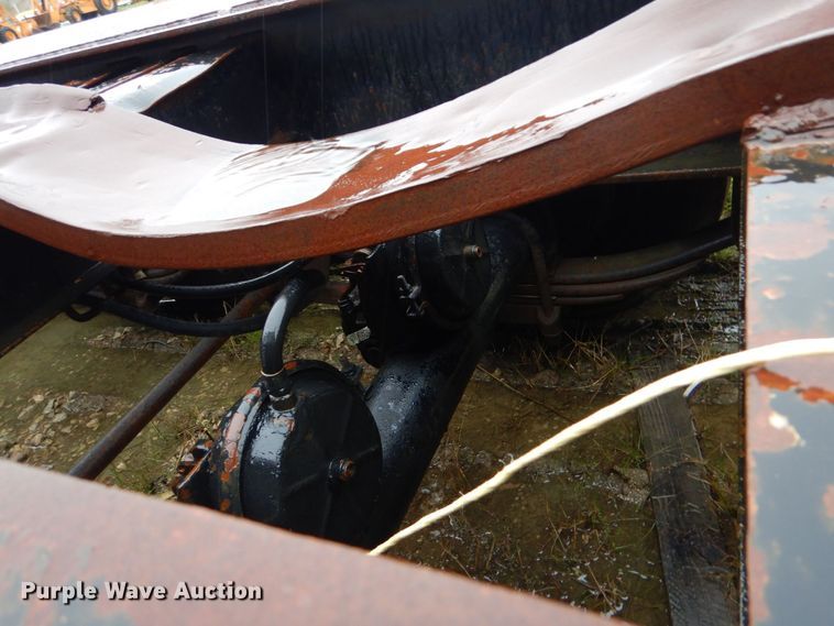 image for item DP8601 2009 Shop built  drop deck equipment trailer