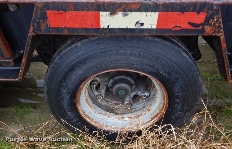 image for item DP8601 2009 Shop built  drop deck equipment trailer