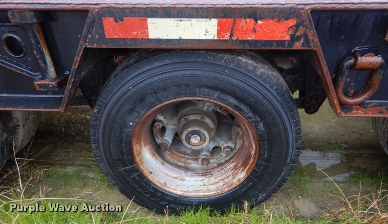 image for item DP8601 2009 Shop built  drop deck equipment trailer