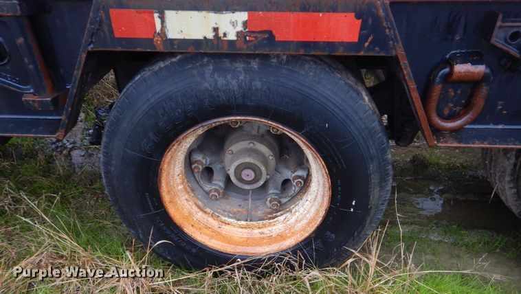 image for item DP8601 2009 Shop built  drop deck equipment trailer