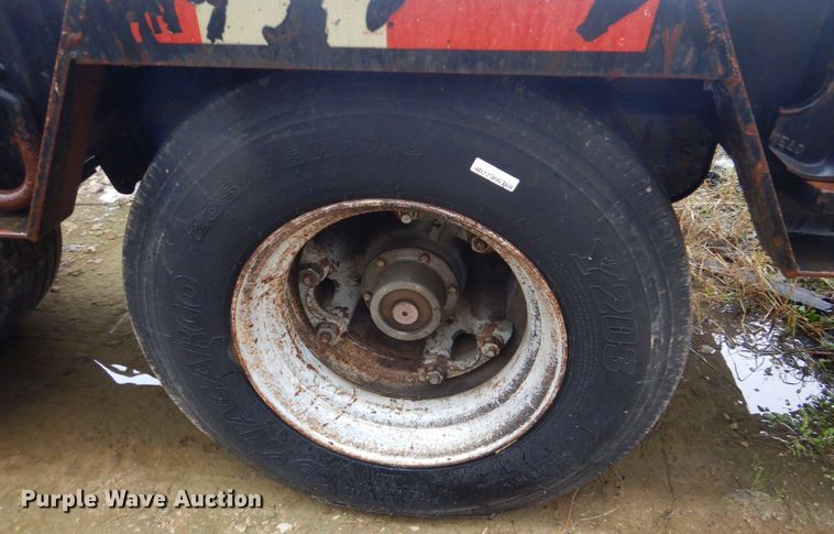 image for item DP8601 2009 Shop built  drop deck equipment trailer