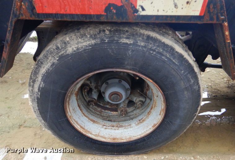 image for item DP8601 2009 Shop built  drop deck equipment trailer