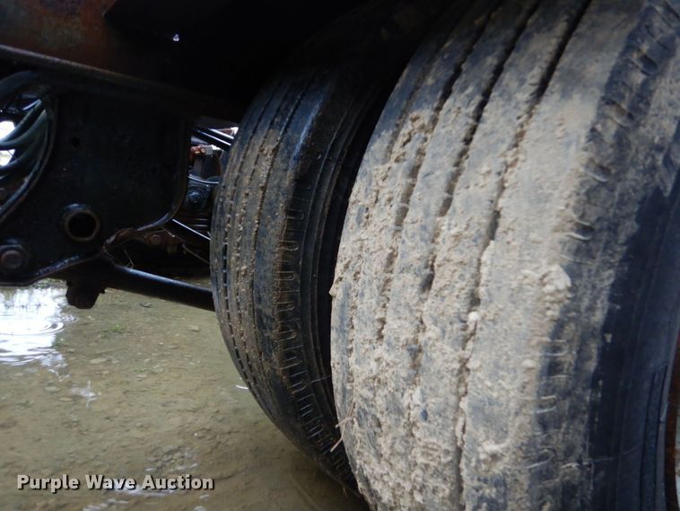 image for item DP8601 2009 Shop built  drop deck equipment trailer