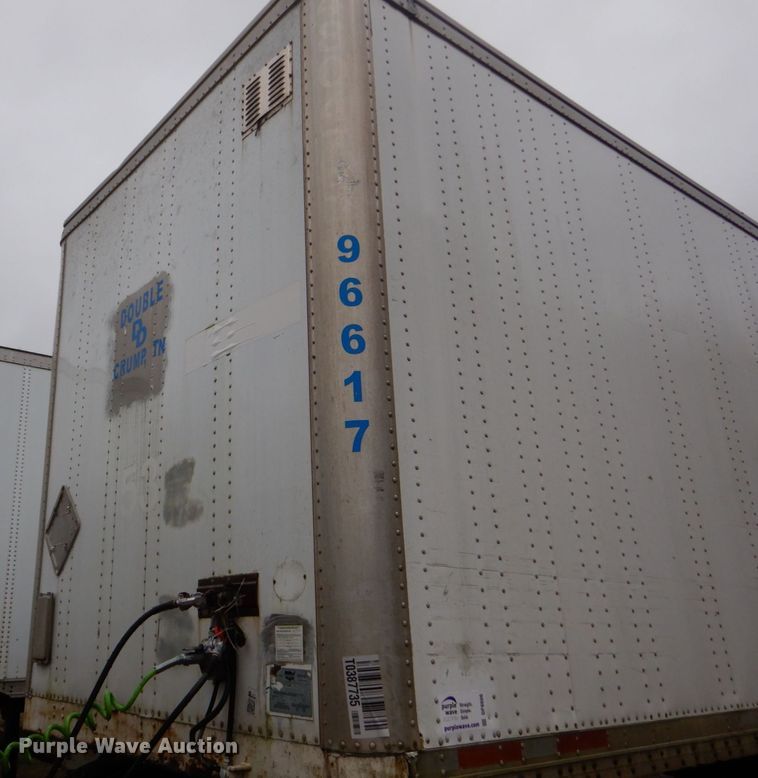 image for item DP8606 1996 Wabash 1923CW  dry van trailer