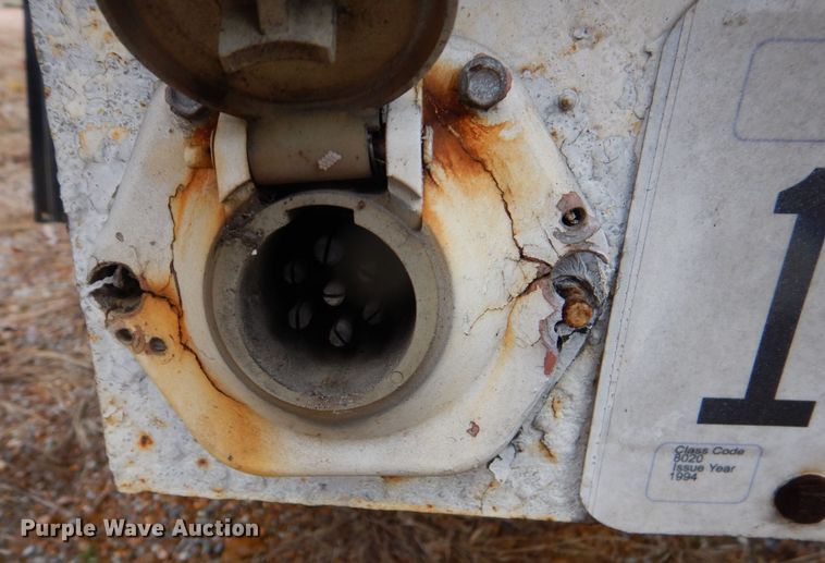 image for item DP8606 1996 Wabash 1923CW  dry van trailer