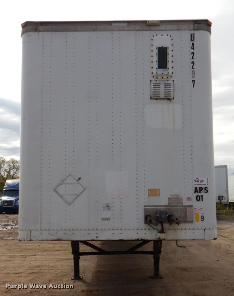 image for item DQ1913 2003 Strick Corp  dry van trailer