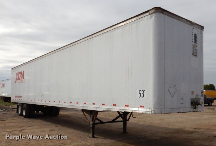 image for item DQ1913 2003 Strick Corp  dry van trailer