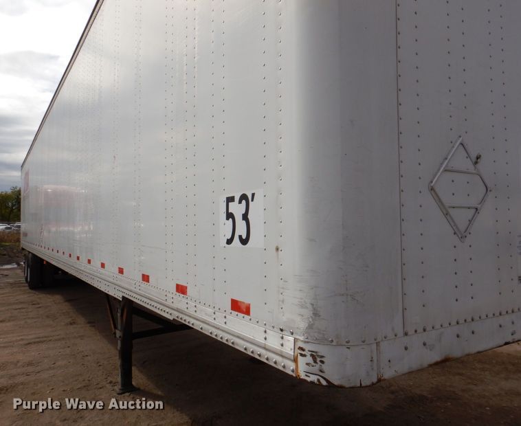 image for item DQ1913 2003 Strick Corp  dry van trailer