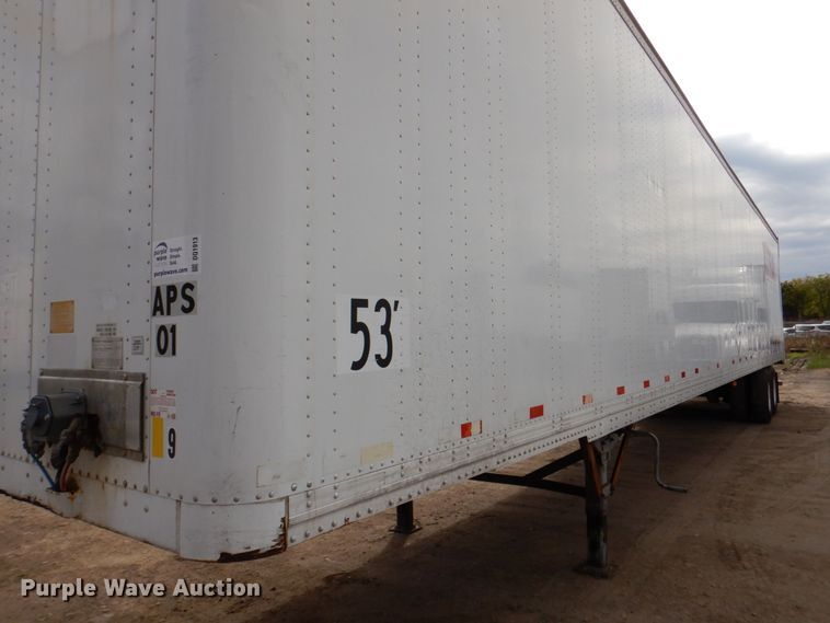 image for item DQ1913 2003 Strick Corp  dry van trailer