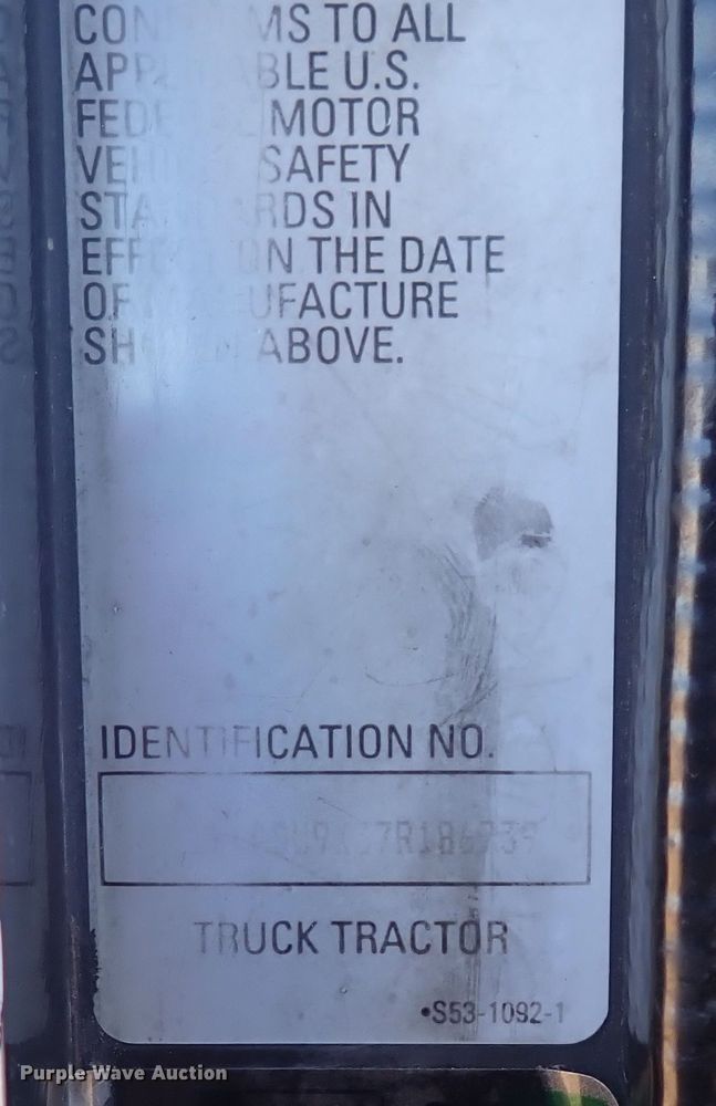 image for item DQ4997 2007 Kenworth T600  semi truck