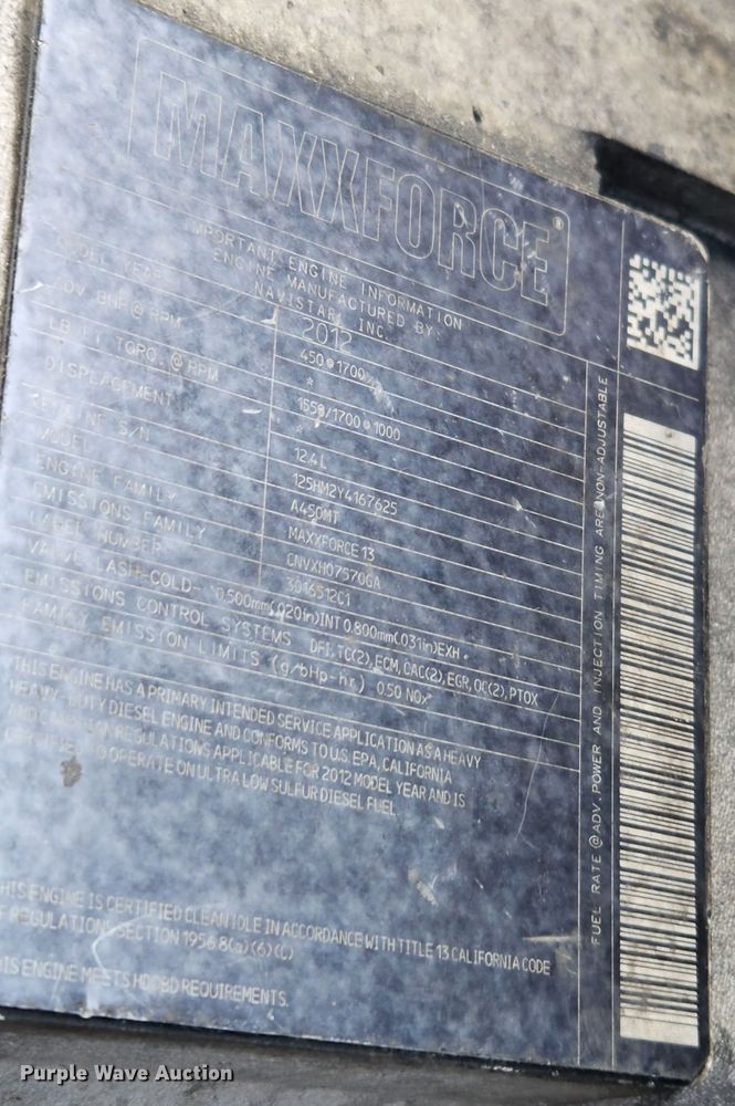 image for item DQ5378 2013 International ProStar Plus  semi truck