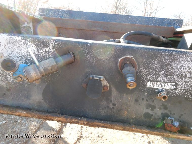 image for item HG9299 2001 Witzco RG-35  lowboy equipment trailer