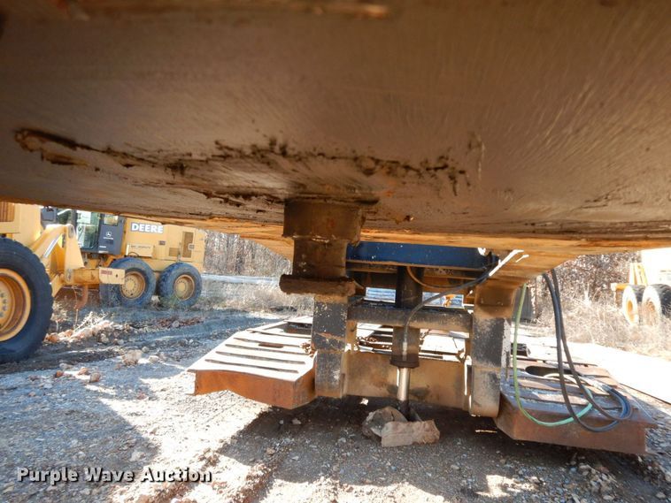 image for item HG9299 2001 Witzco RG-35  lowboy equipment trailer