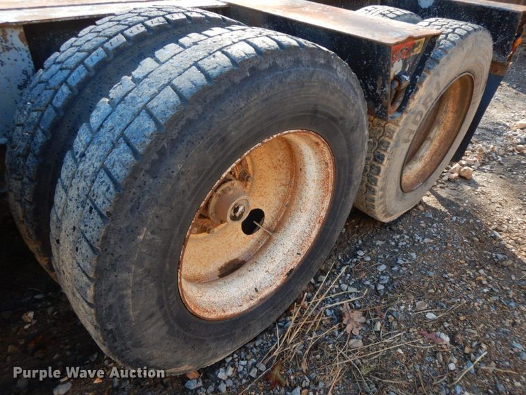 image for item HG9299 2001 Witzco RG-35  lowboy equipment trailer