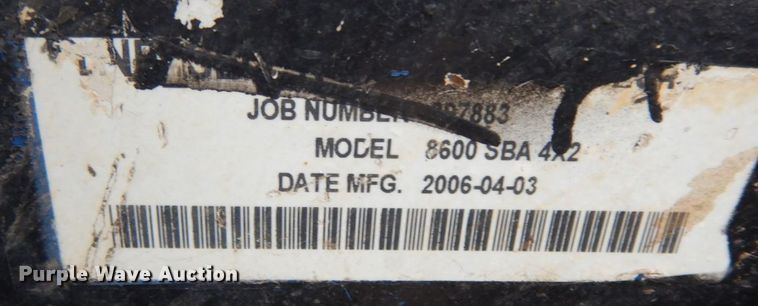 image for item HG9351 2007 International 8600  semi truck