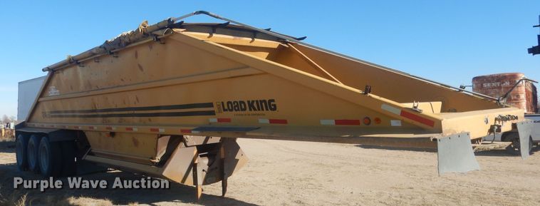 image for item HQ9530 1993 Load King 246-43-3  bottom dump trailer