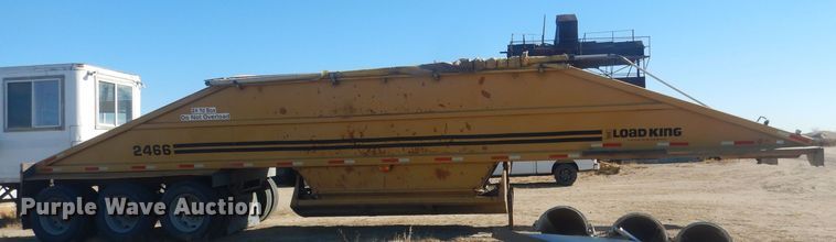 image for item HQ9530 1993 Load King 246-43-3  bottom dump trailer