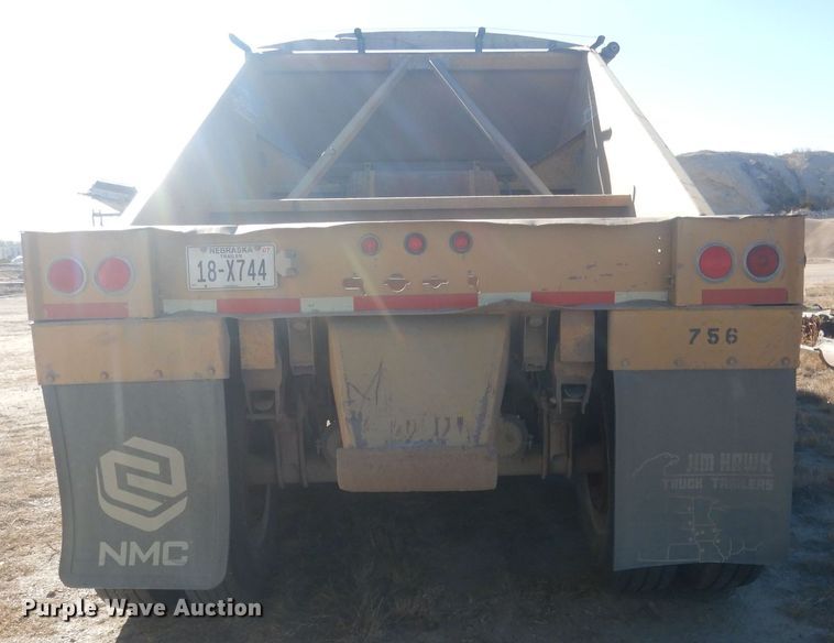 image for item HQ9530 1993 Load King 246-43-3  bottom dump trailer