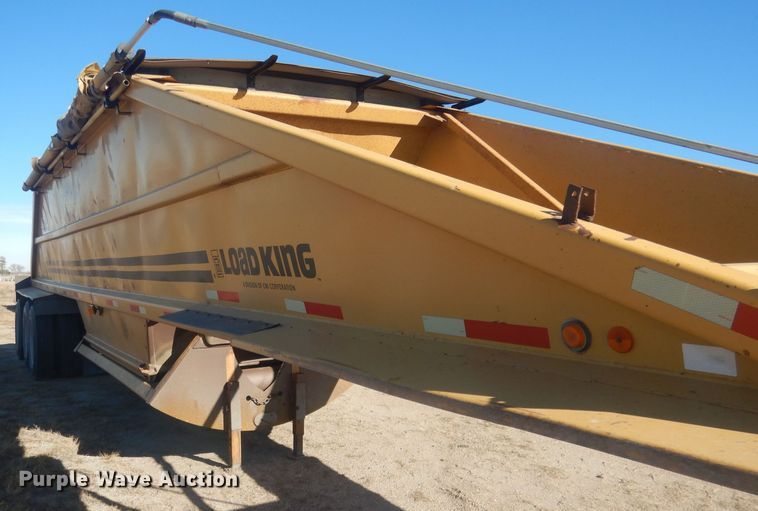 image for item HQ9530 1993 Load King 246-43-3  bottom dump trailer