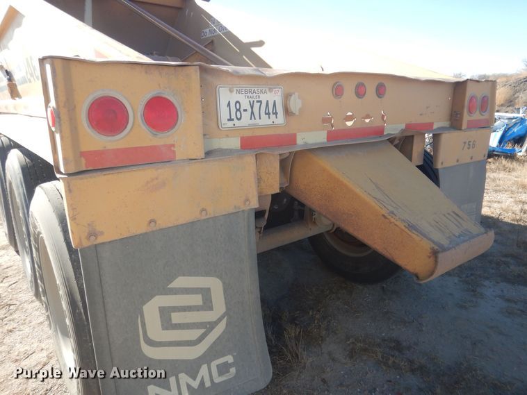 image for item HQ9530 1993 Load King 246-43-3  bottom dump trailer