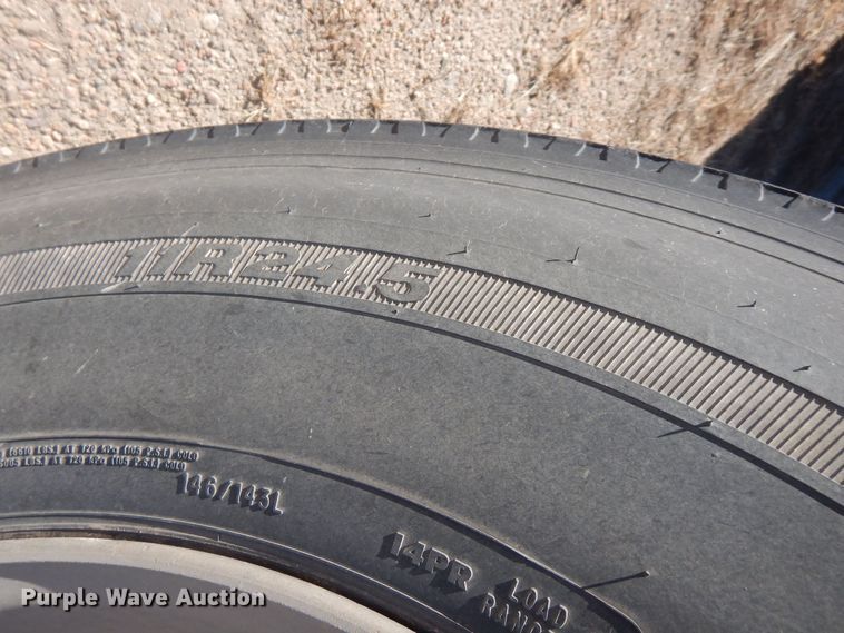 image for item HQ9530 1993 Load King 246-43-3  bottom dump trailer