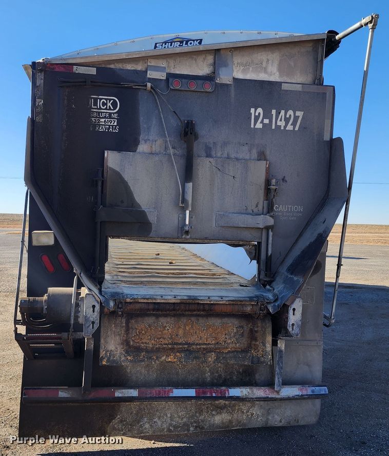 image for item IL9074 2012 Aulick Aultimate 4670542  live bottom trailer