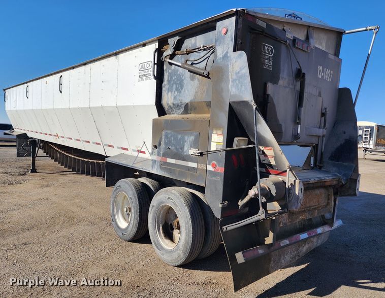 image for item IL9074 2012 Aulick Aultimate 4670542  live bottom trailer