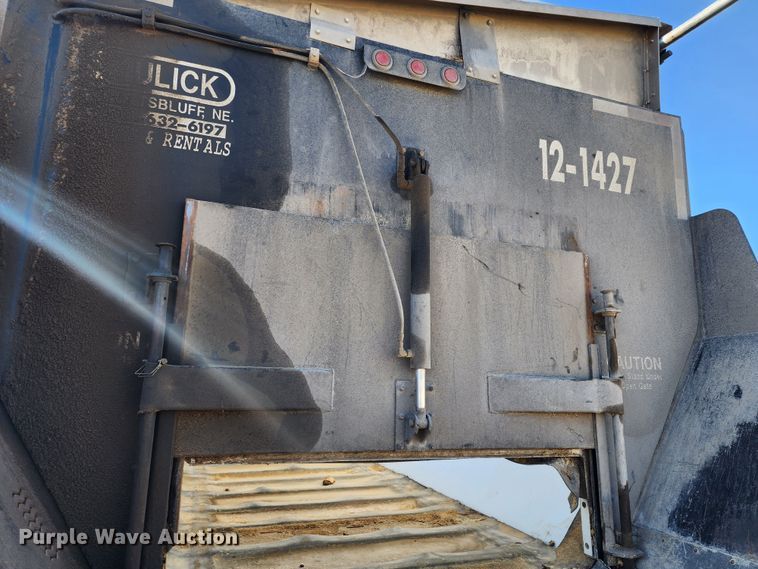 image for item IL9074 2012 Aulick Aultimate 4670542  live bottom trailer