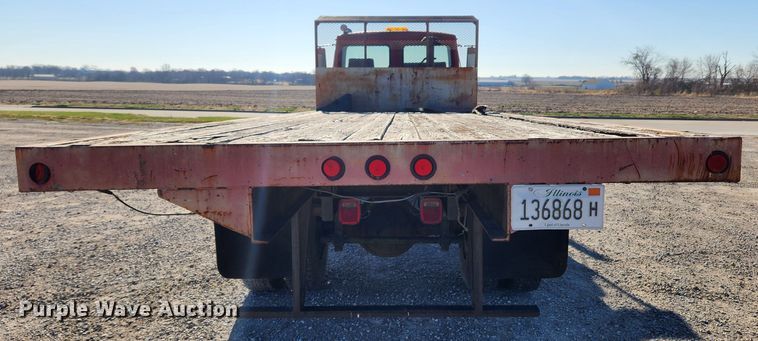 image for item JB9716 1988 Mack MS300P  dump flatbed truck