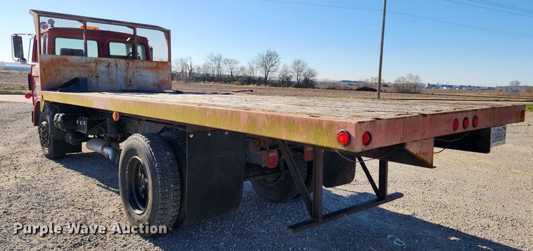 image for item JB9716 1988 Mack MS300P  dump flatbed truck