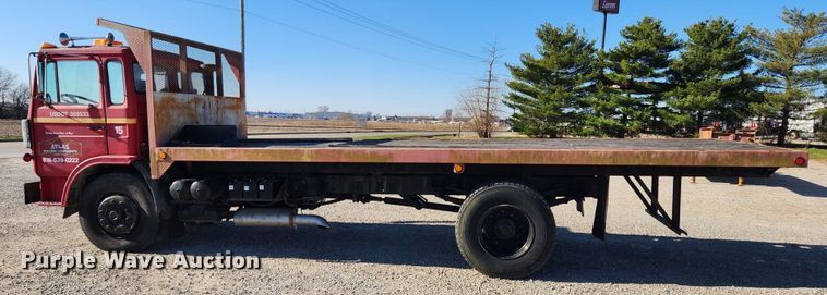 image for item JB9716 1988 Mack MS300P  dump flatbed truck