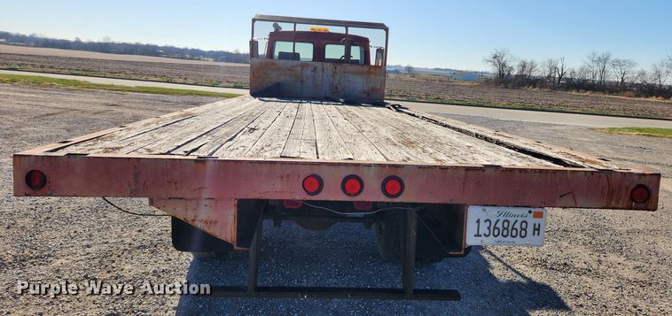 image for item JB9716 1988 Mack MS300P  dump flatbed truck