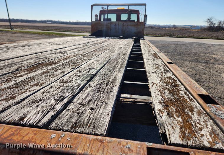 image for item JB9716 1988 Mack MS300P  dump flatbed truck