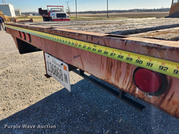 image for item JB9716 1988 Mack MS300P  dump flatbed truck